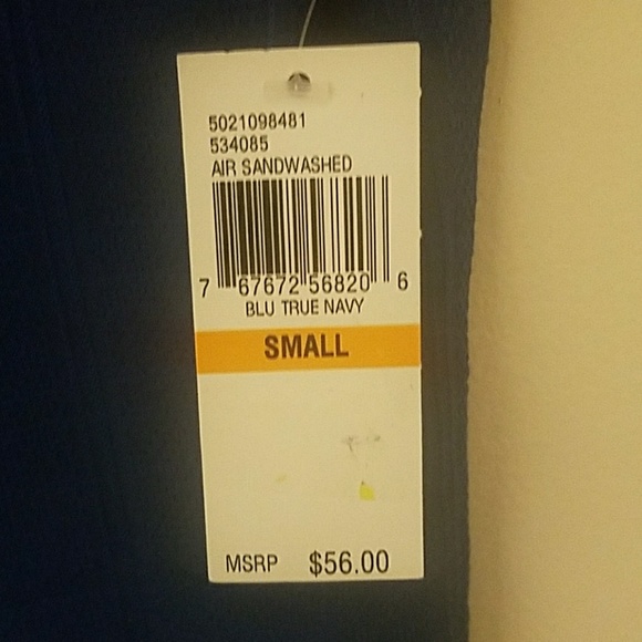 Van Heusen Wicking/Cooling Solid Button-Down NWT S - Picture 5 of 6